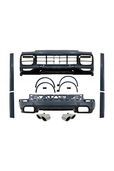 Angels Auto Pachet Kit compatibil cu Porsche Cayenne 9Y0 2018-Up Conversie Tu...