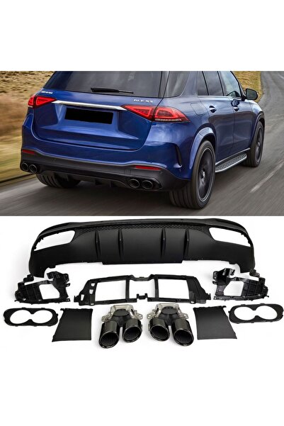 Angels Auto Difuzor Bara Spate compatibil cu Mercedes GLE W167 2019-up GLE53 ...