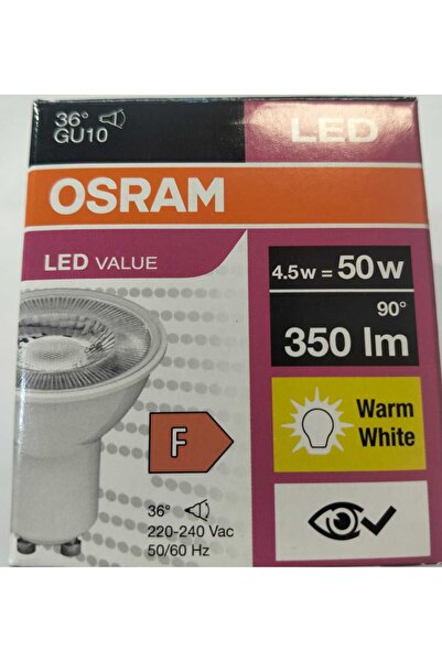 Cata GU10 4.5W = 50 W 2700 KELVİN 350LM