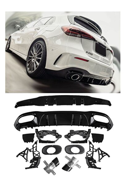 Angels Auto Difuzor Bara Spate compatibil cu Mercedes A Class W177 Hatchback ...