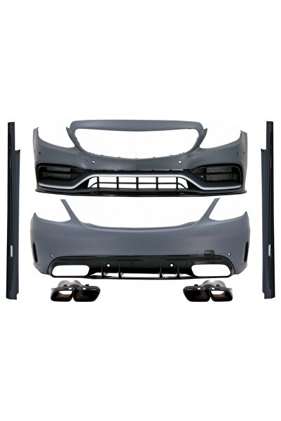 Angels Auto Pachet Exterior si Tobe compatibil cu Mercedes C-Class W205 Sedan...