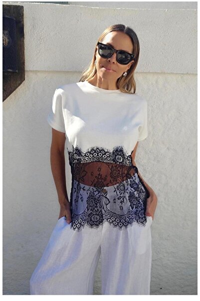 Boutique Sirena بلوزة لاسي
