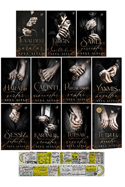 Artemis Yayınları Kusursuzca Kusurlu 11 Kitap Set Altaj Tutkulu Kaoslar + Öze...