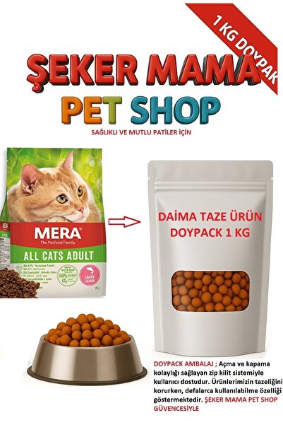 Mera Cat - All Cats Salmon 1 KG (Paketleme)
