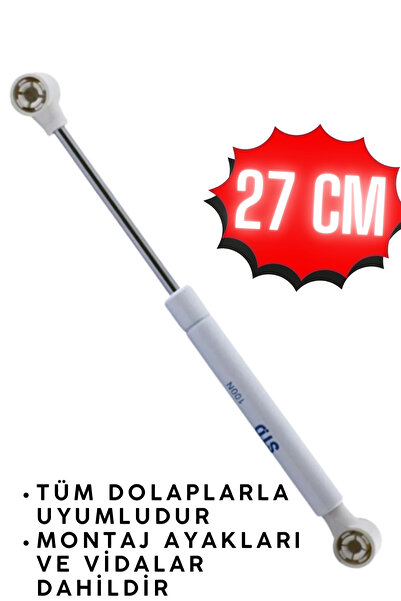 KAYRA LEATHER CRAFT 100N Gazlı Dolap Amortisörü - 27 cm Hidrolik Kapak Piston...
