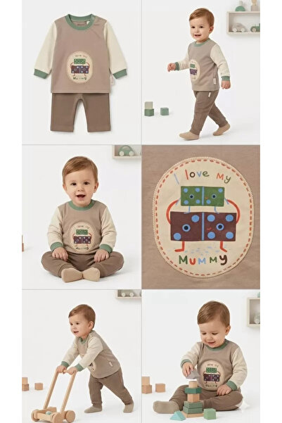 Generic Brand 6/24 Month Printed 2 Piece Baby Set