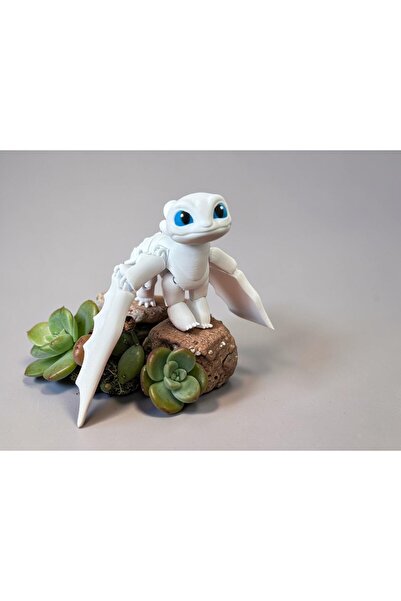 3D Dükkanı Light Fury - Işığın Öfkesi - Toothless Ejderhanı Nasıl Eğitirsin Ö...