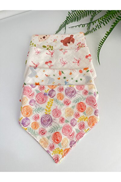 Alis Baby Collection Baby Food Bib, Triangle Collar, Triangle Drool Bib, Set ...
