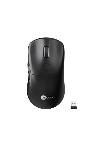 LENOVO Lecoo WS216 Siyah Ergonomik Optik Kablosuz Mouse