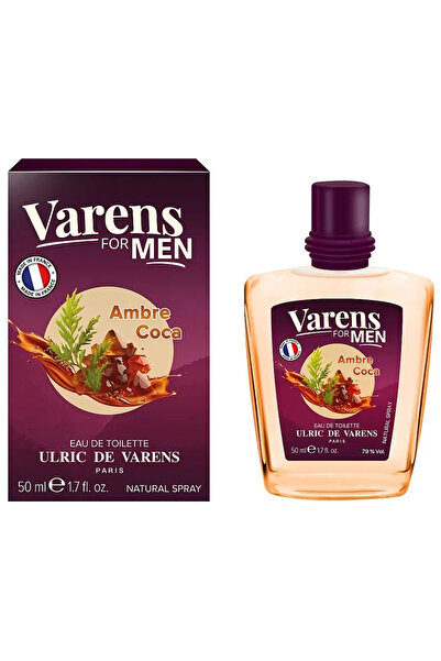 Ulric De Varens Apă de toaletă pentru bărbați Varens Ambre Coca, 50 ml,