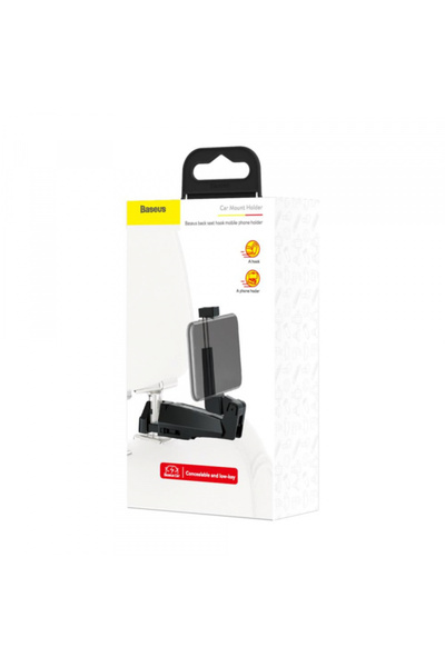 Stef's Cat Γάντζος Στήριξης Αυτοκινήτου για Προσκέφαλο Πίσω Καθίσματος, Καθολ...