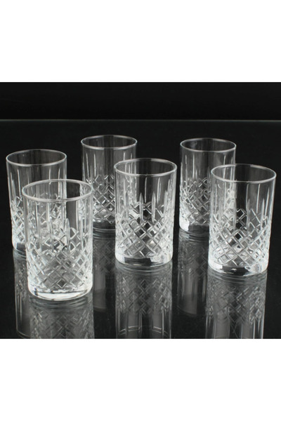 AbkaKristal Set of 6 Alfa Dekor Coffee Side Cups
