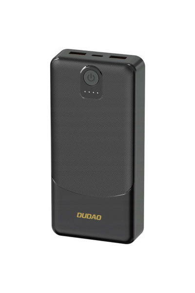 DUDAO Baterie Externa K10Pro, 20000mAh, 12W, 2 x USB-A, Neagra
