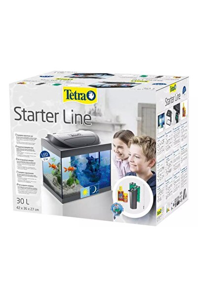 Tetra Starter Line Led Akvaryum Seti 30Lt Siyah