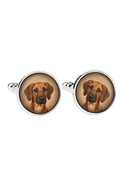 Art - Dog Rhodesian Ridgeback - cufflinks, a shirt accessory, a shirt pendant...