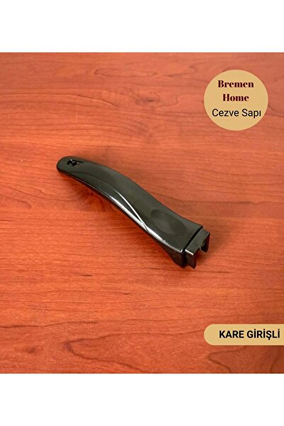 Bremen Home Siyah Cezve Sapı (Kare Girişli)