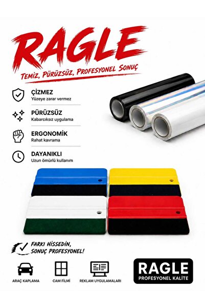 RAGLE Entegre Askı Delikli Keçeli (1 Adet)