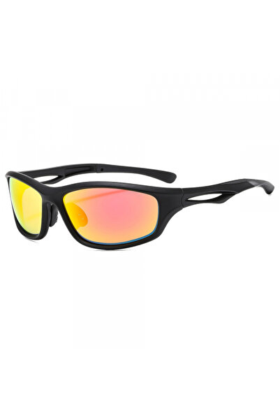 Techsuit Ochelari De Ciclism Unisex 9309, Polarizati, Negri Rosii