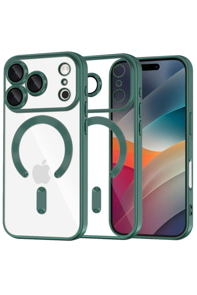 Techsuit Θήκη MagSafe για Apple iPhone 17 Pro, Techsuit, Luxury Crystal, Σκού...