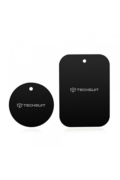 Techsuit Sticker Metalic MP03 2in1, Negru