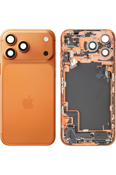 Apple Капак за батерия за iPhone 17 Pro Max, със среден корпус, пълен комплек...