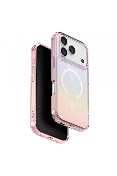 Stef's Cat Husa MagSafe pentru Apple iPhone 17 Pro, UNIQ, Iridescia MagClick,...