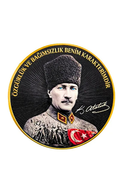 KORDAK "Freedom and Independence Are My Character Traits" Written - Ataturk P...