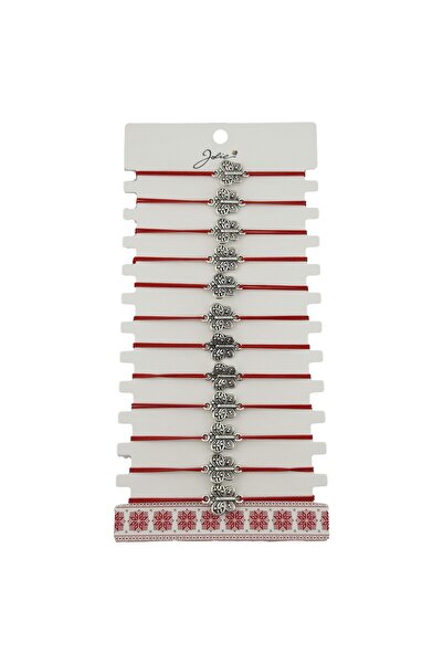 OEM Bratara bijuterie Martisor traditional pentru femei, Set 12 bucatele, Mod...