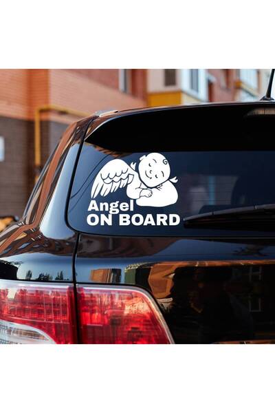 OEM Sticker auto (30cm) - Angel on Board