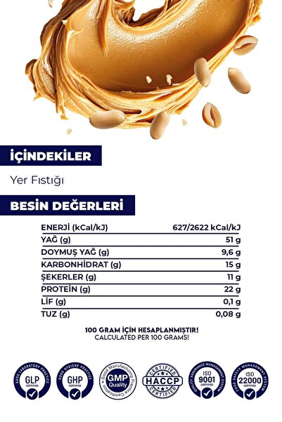Anadolu Nektarı Doğal Yer Fıstıgı Ezmesi 300g