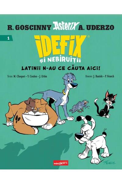 Minigrafic Idefix și Nebiruiții #1. Latinii n-au ce căuta aici!