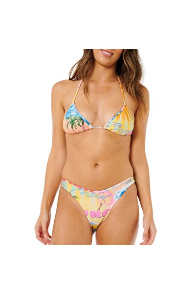 Rip Curl HOTEL MALIBU ΣΕΤ ΜΠΙΚΙΝΙ ΣΛΑΪΝΤΙΝΓΚ ΤΡΙΠΟΝΤΟ ΨΗΛΟΠΟΔΙ