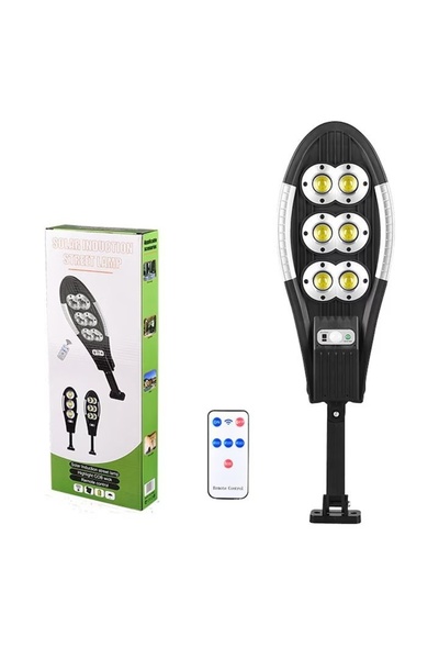 E-ANAMAG Ηλιακό Φωτιστικό Δρόμου με Τηλεχειριστήριο, με Ενσωματωμένο Ηλιακό Π...