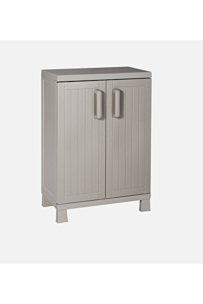 CSB STORE Bahçe Balkon Depolama Dolabı Plastik 65x37x93 cm