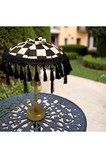 Fleurs Chic Damalı Bali Şemsiyesi