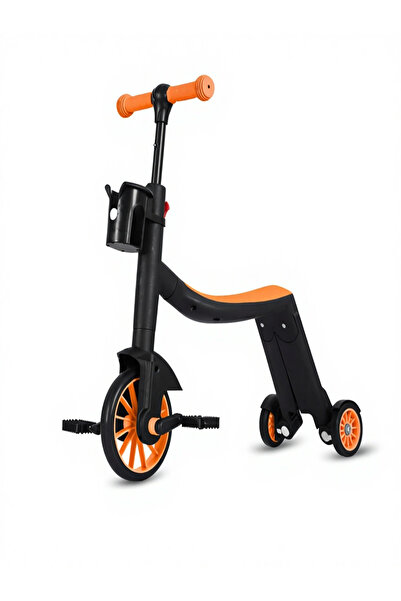MACON 3 Wheels Kids Scooter Height Adjustable Foldable Lean to Steer Children...