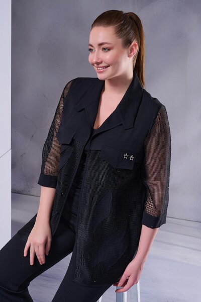 Rain and River Jacket with Mesh Detail and Pocket Flaps