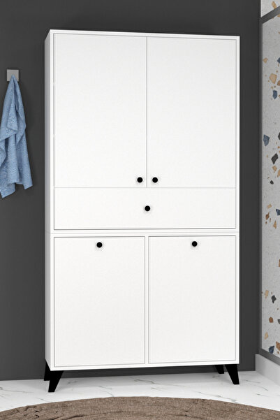 MOBİLİQUE Umay Sepetli Modern Banyo Dolabı XL
