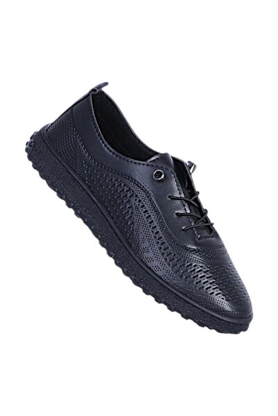 Ayakcenter Ayzen 1070 Black Women's Casual Shoes