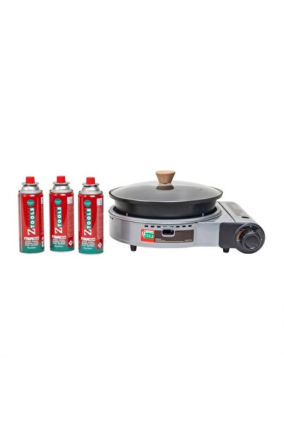 FOXMAG24 Къмпинг котлон със стъклен съд и капак, мощност 2.3kW, електрическо ...