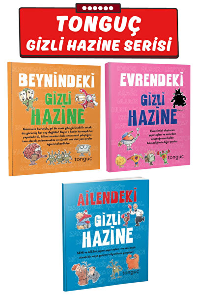 Tonguç Yayınları Beynindeki Gizli Hazine+Evrendeki Gizli Hazine+Ailendeki Giz...