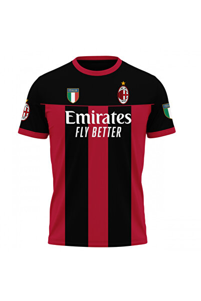 OEM Tricou barbati Ac Milan , maneca scurta multicolor S033