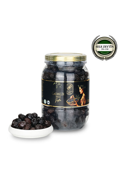 Elif Hanım Çiftliği Gemlik Kuru Sele Zeytin 1 kg