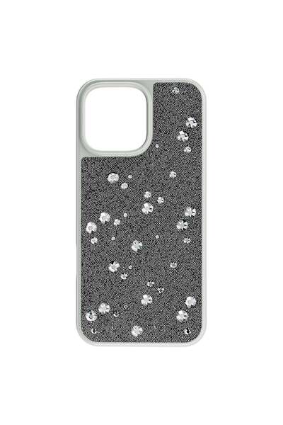 Swarovski High Akilli Telefon Kilifi Scattered Design Iphone® 16 Pro Max Gümü...