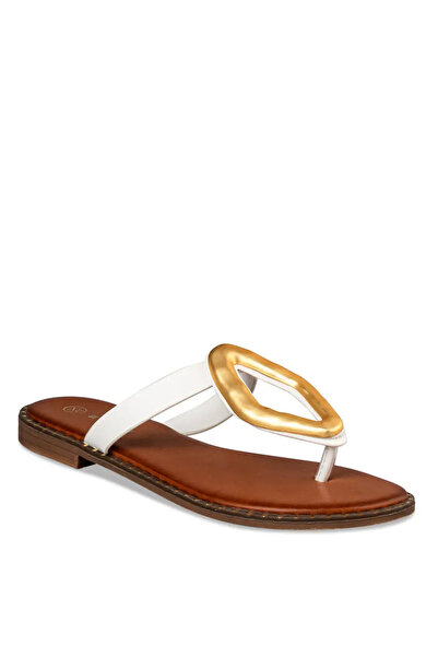 Envie Shoes Γυναικεία Πέδιλα Παντόφλες E96-19034-33 Λευκό