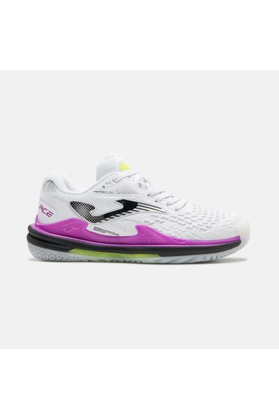 Joma Tacels2602C Ace Women's Clay Court Tennis Shoes White Purple