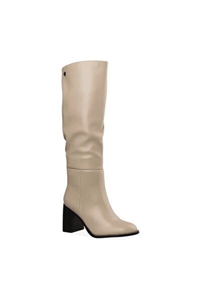 Envie Shoes Mairiboo by Γυναικεία Mπότα M45-20608-36 Μπέζ