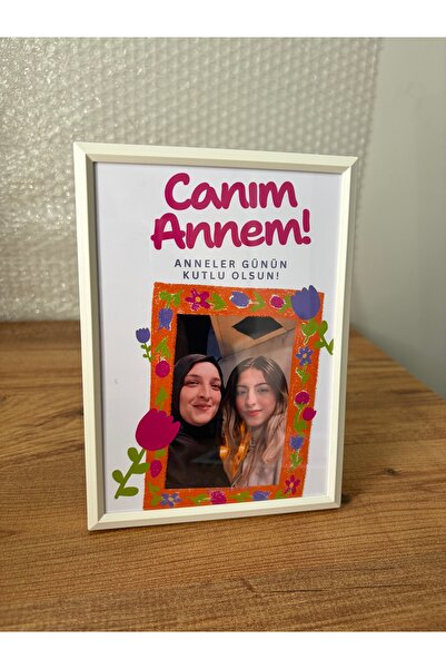 Zemora Jewelry Kişiye Özel Anneler Günü Fotoğraf Çerçevesi – Canım Annem Yazı...