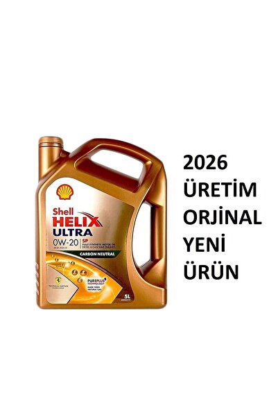 SHELL 2026 Üretim Helıx Ultra Sp 0w-20 Motor Yağı 5 L Ferrari Onaylı