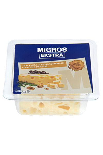 Montreal Migros Ekstra Tam Yağlı Olgunlaştırılmış Gravyer Peyniri 200 Gr